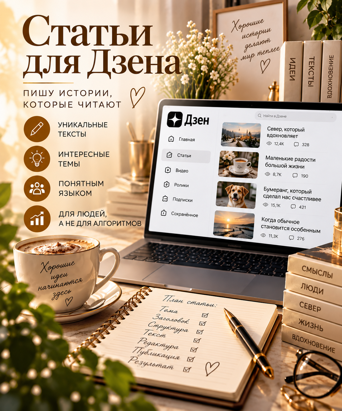 Тексты и контент