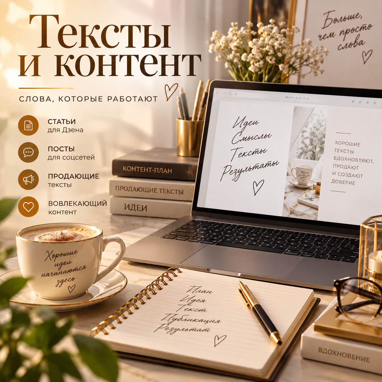 Тексты и контент
